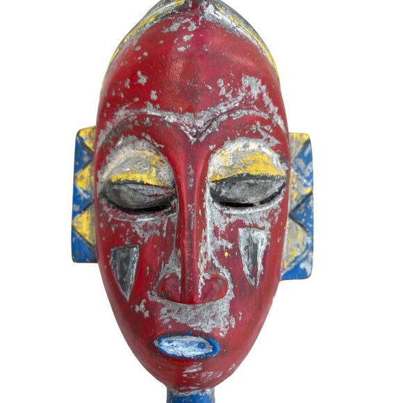 1970 Guru Ivory Coast African Tribal Mask Mythical‎ Powers Human Origins Tribes - Picture 9 of 16